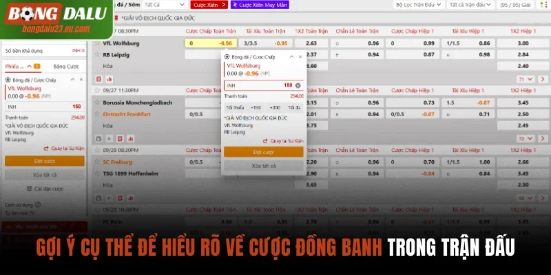 Gợi ý cụ thể để hiểu rõ về cược hòa trong trận đấu